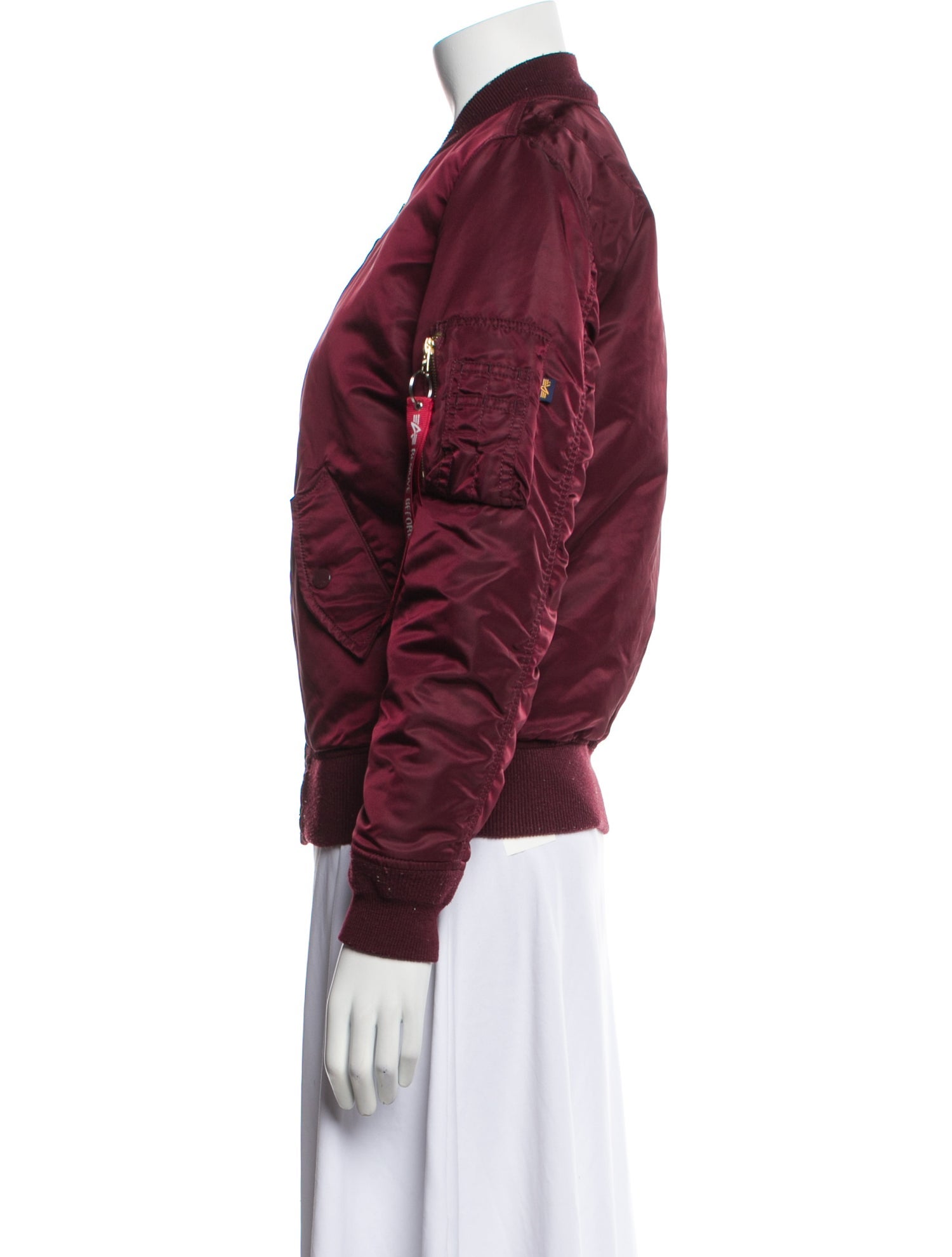 Alpha Industries Nylon Bomber Jacket