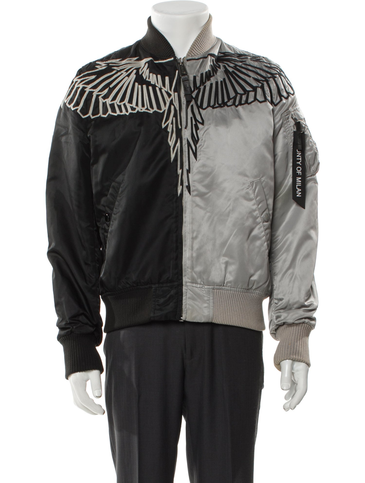 Marcelo Burlon x Alpha Industries Graphic Print Windbreaker