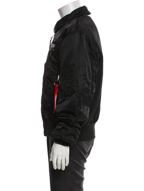 Alpha Industries Graphic Print Bomber Jacket