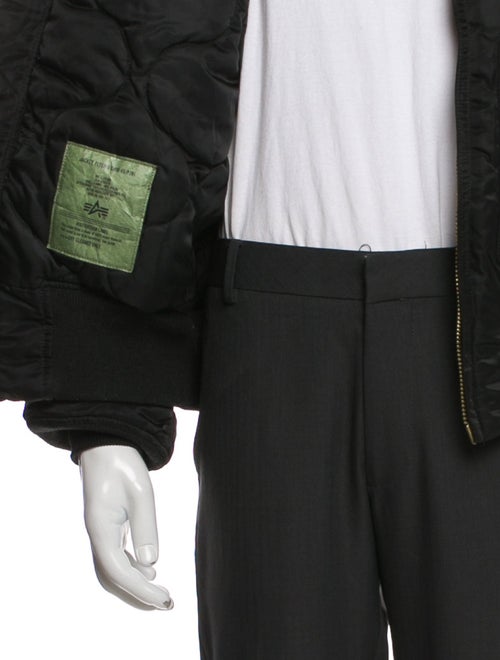Alpha Industries Graphic Print Bomber Jacket