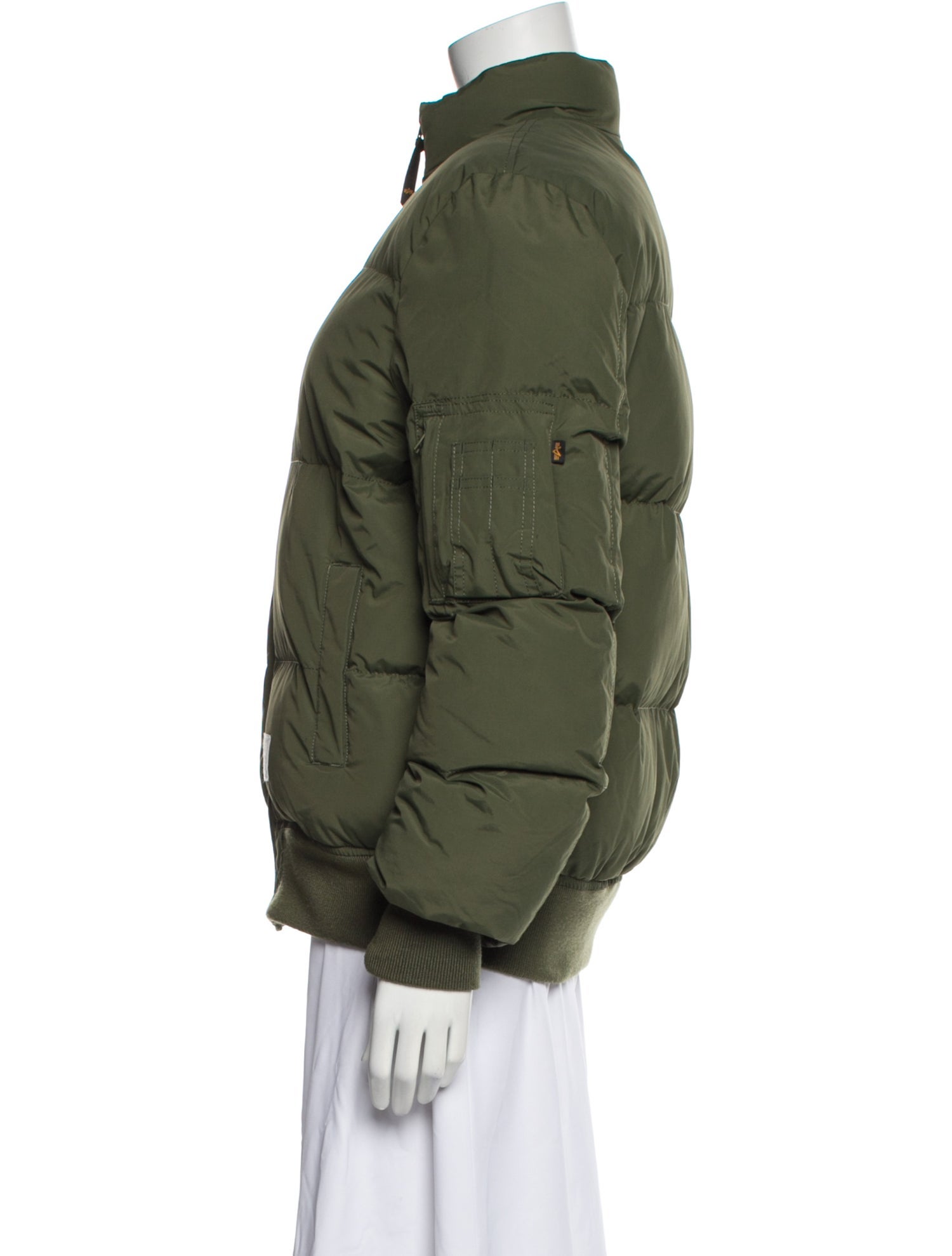 Alpha Industries Nylon Bomber Jacket