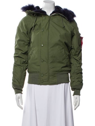 Alpha Industries Nylon Bomber Jacket
