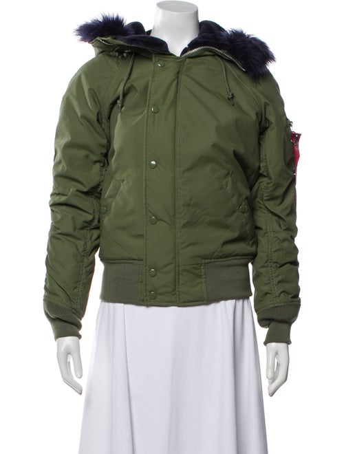 Alpha Industries Nylon Bomber Jacket