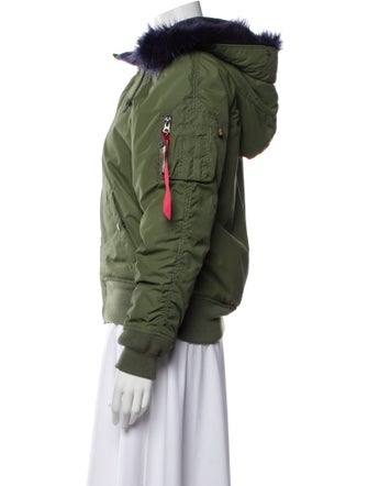 Alpha Industries Nylon Bomber Jacket