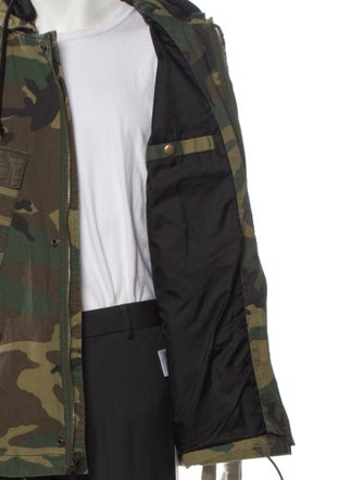 Alpha Industries Camouflage Print Utility Jacket