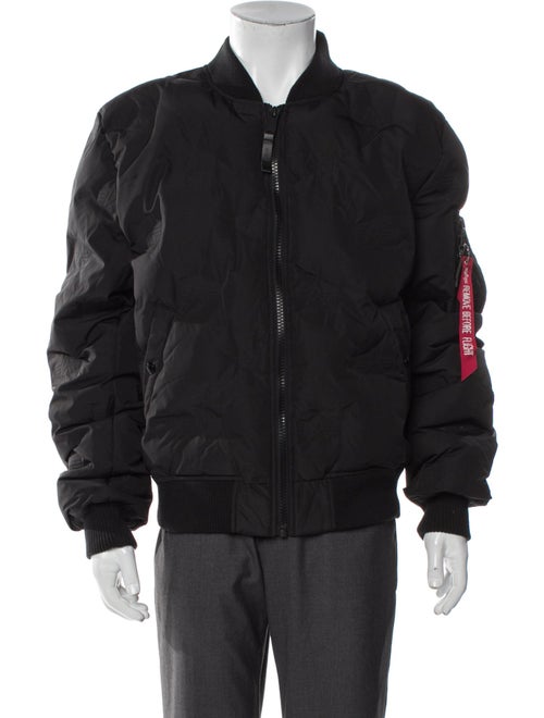 Alpha Industries Graphic Print Bomber Jacket