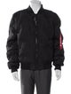 Alpha Industries Graphic Print Bomber Jacket