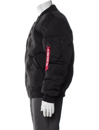 Alpha Industries Graphic Print Bomber Jacket