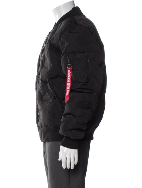 Alpha Industries Graphic Print Bomber Jacket
