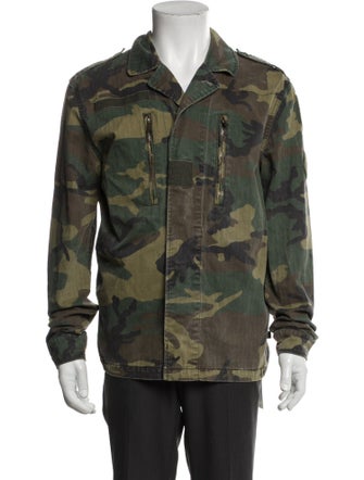 Alpha Industries Camouflage Print Utility Jacket