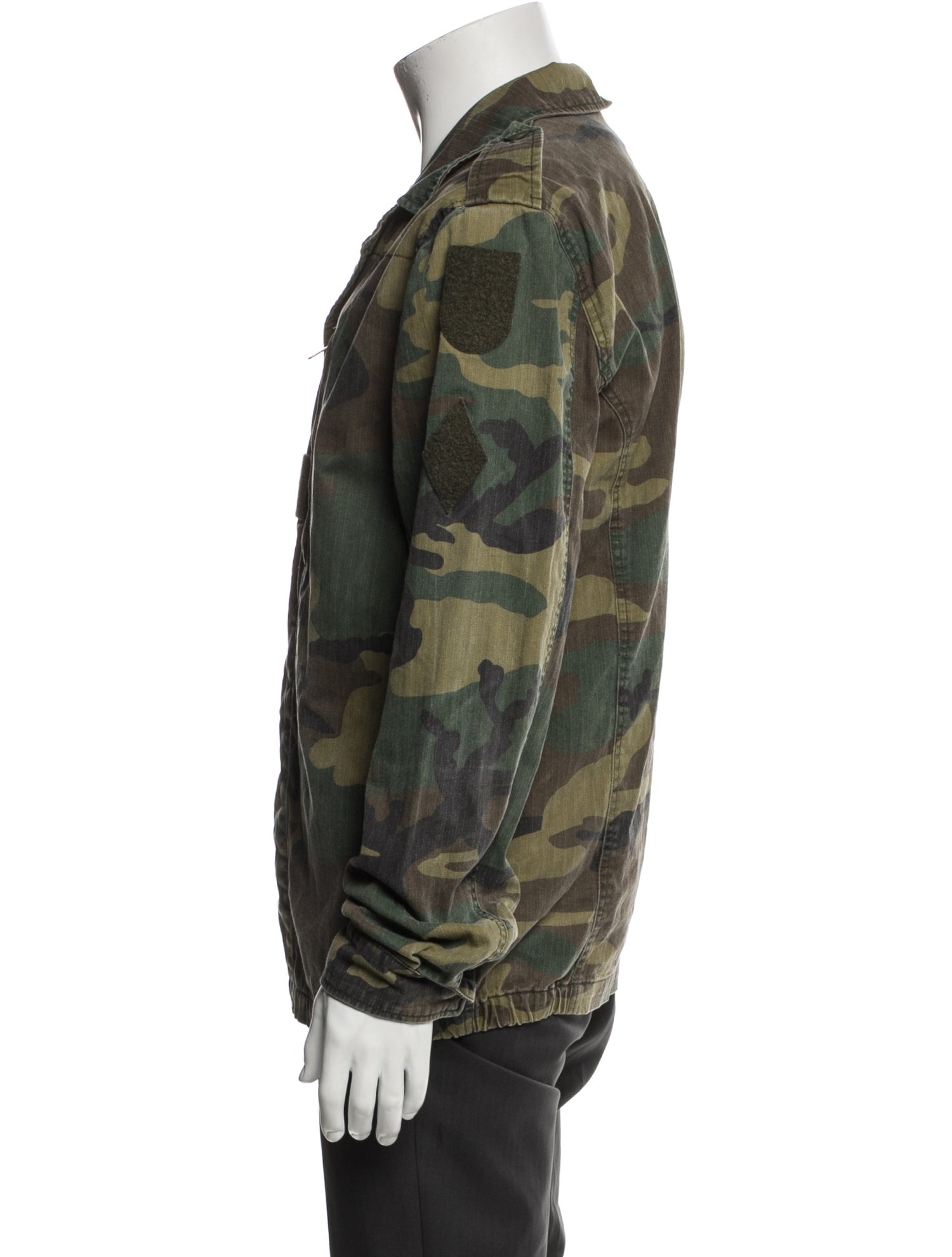 Alpha Industries Camouflage Print Utility Jacket
