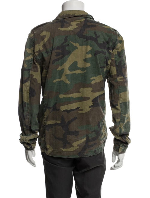 Alpha Industries Camouflage Print Utility Jacket