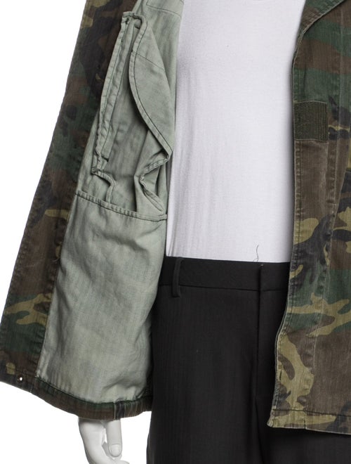Alpha Industries Camouflage Print Utility Jacket