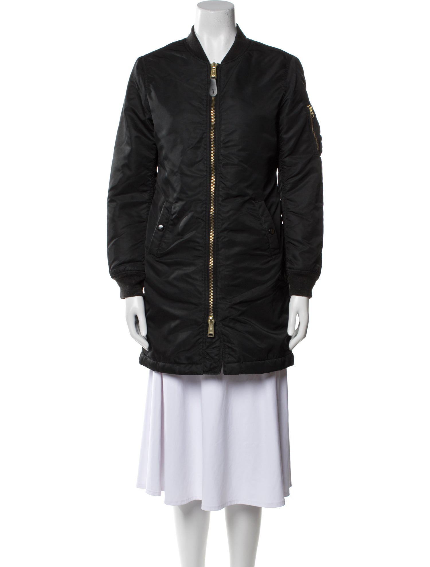 Alpha Industries Nylon Bomber Jacket