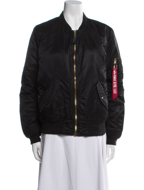 Alpha Industries Nylon Bomber Jacket