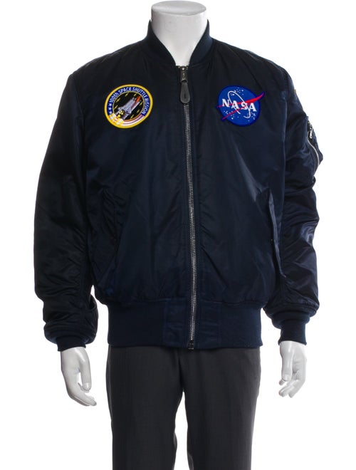 Alpha Industries Graphic Print Bomber Jacket