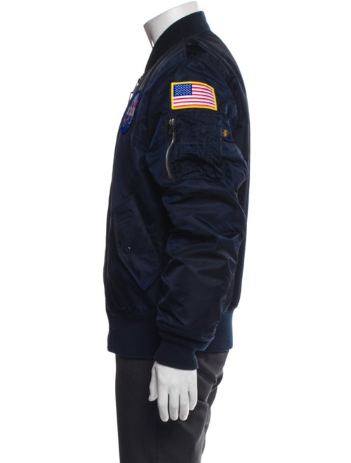 Alpha Industries Graphic Print Bomber Jacket