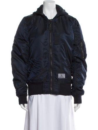 Alpha Industries Nylon Bomber Jacket