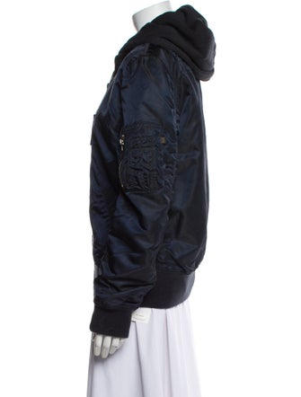 Alpha Industries Nylon Bomber Jacket