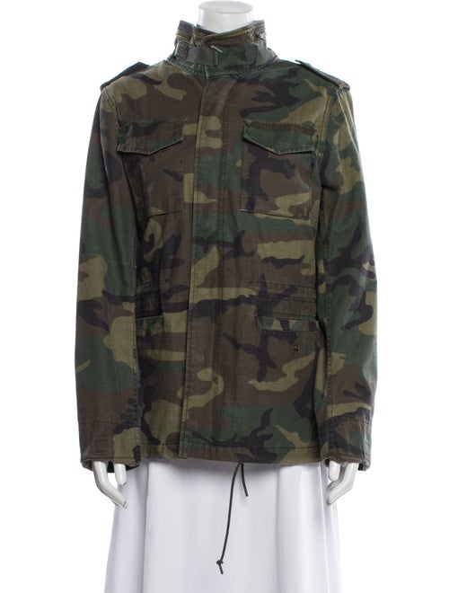 Alpha Industries Camouflage Print Utility Jacket