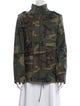 Alpha Industries Camouflage Print Utility Jacket
