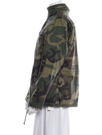 Alpha Industries Camouflage Print Utility Jacket