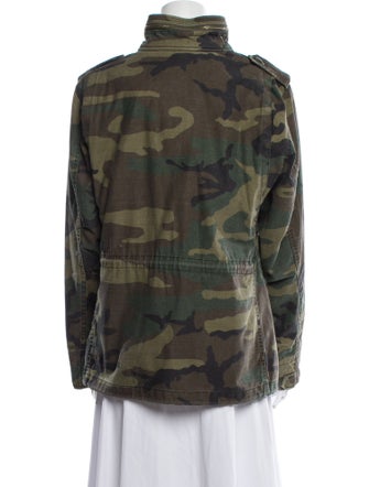 Alpha Industries Camouflage Print Utility Jacket