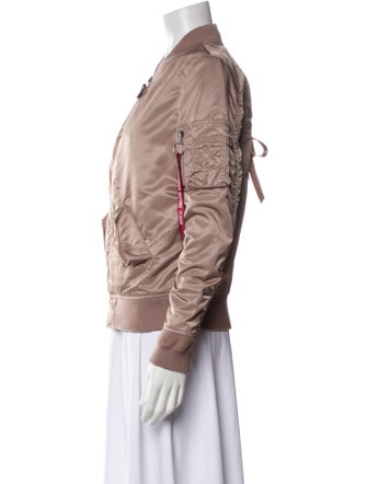 Alpha Industries Nylon Bomber Jacket