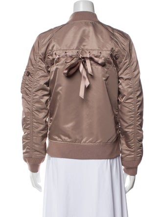 Alpha Industries Nylon Bomber Jacket