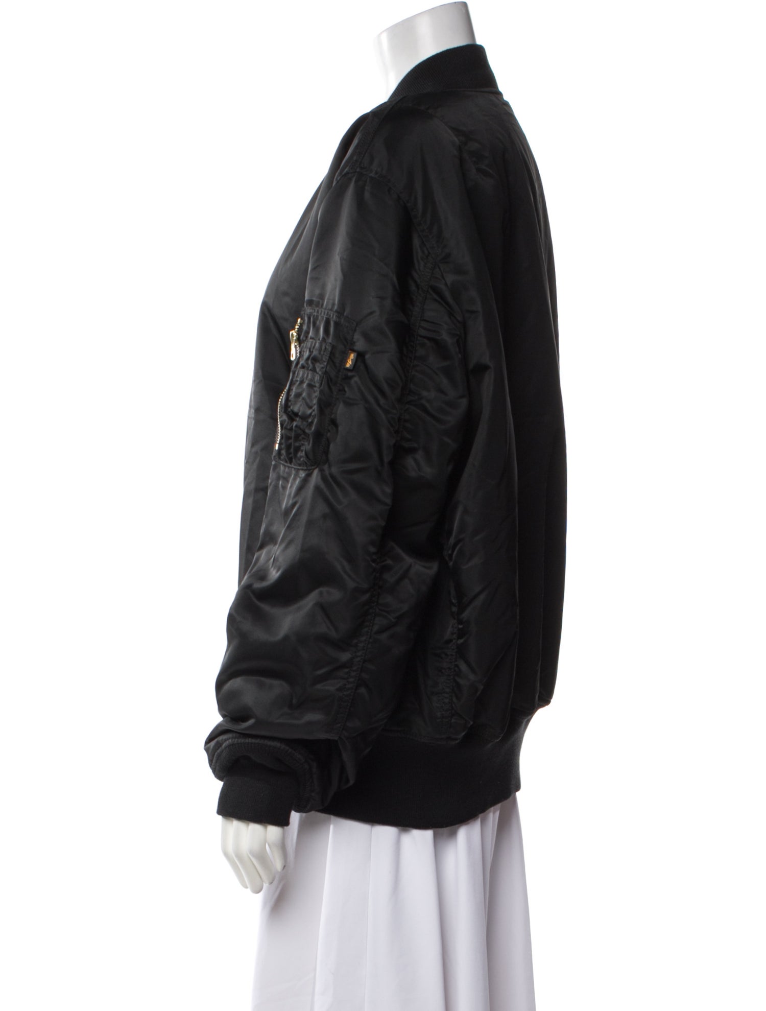 Alpha Industries Nylon Bomber Jacket