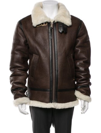 Alpha Industries Leather Moto Jacket