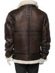Alpha Industries Leather Moto Jacket