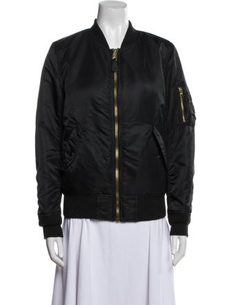 Alpha Industries Nylon Bomber Jacket