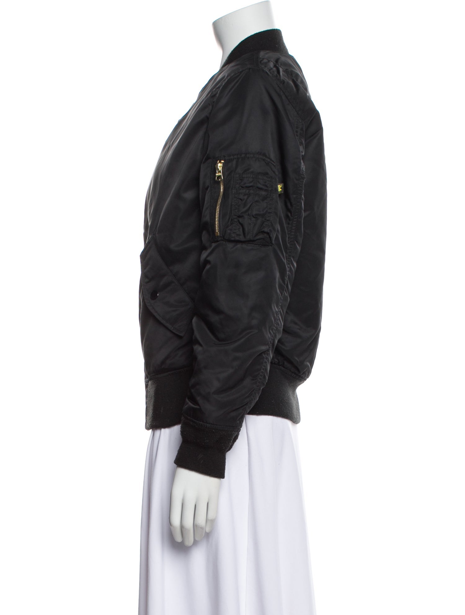 Alpha Industries Nylon Bomber Jacket