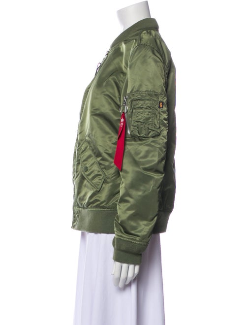 Alpha Industries Nylon Bomber Jacket