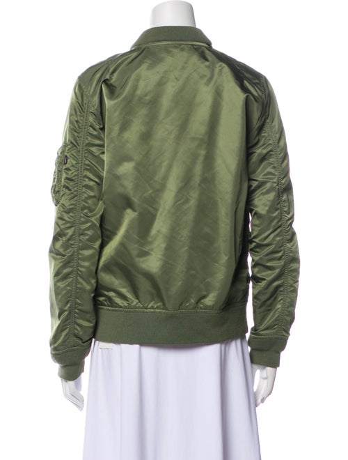 Alpha Industries Nylon Bomber Jacket