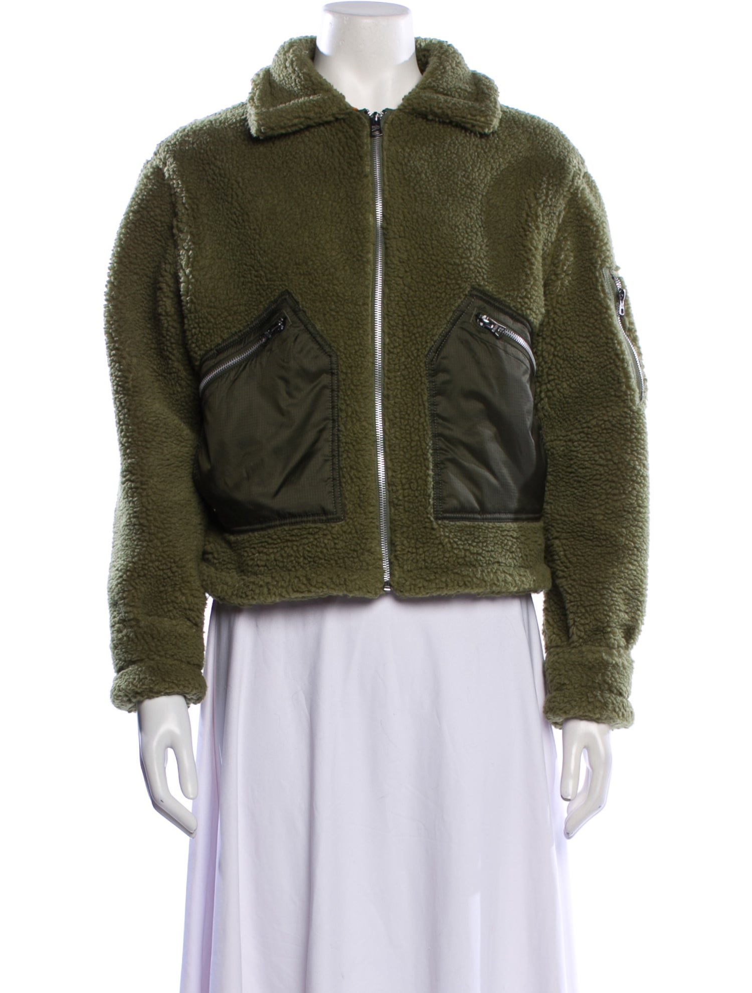 Alpha Industries Faux Fur Jacket