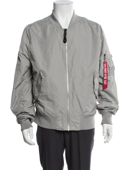 Alpha Industries Graphic Print Bomber Jacket