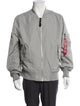 Alpha Industries Graphic Print Bomber Jacket