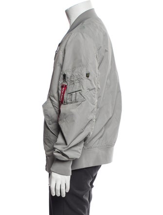 Alpha Industries Graphic Print Bomber Jacket
