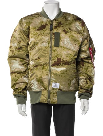 Alpha Industries Printed Bomber Jacket