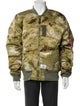 Alpha Industries Printed Bomber Jacket