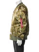 Alpha Industries Printed Bomber Jacket