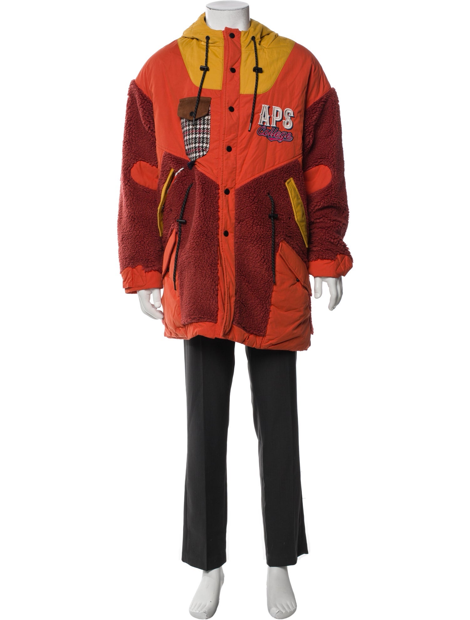 Alpha Industries Plaid Print Parka