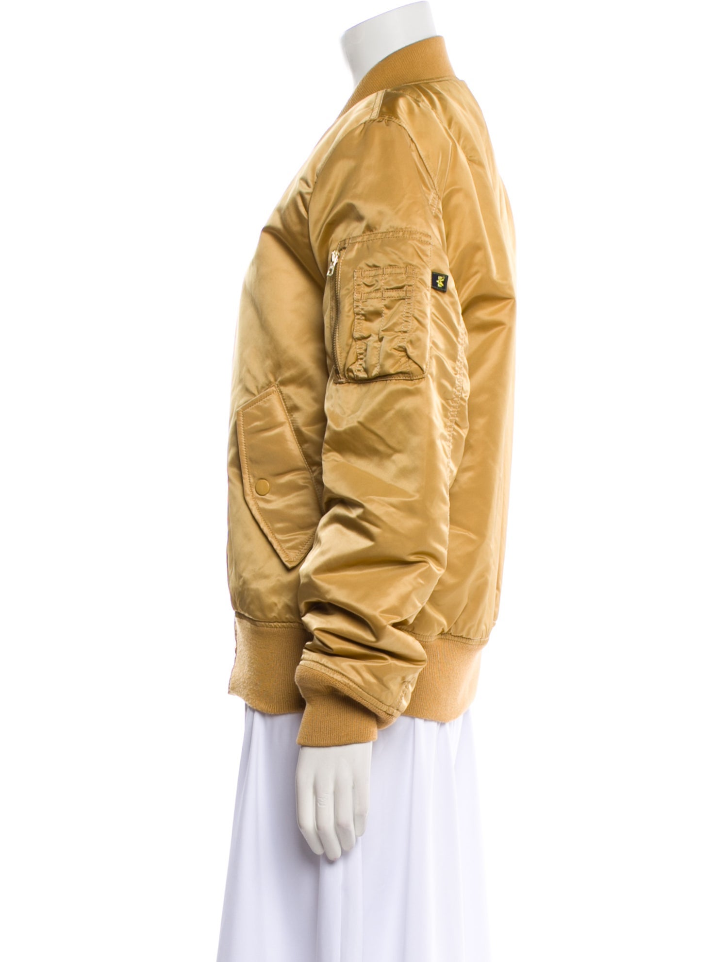 Alpha Industries Nylon Bomber Jacket