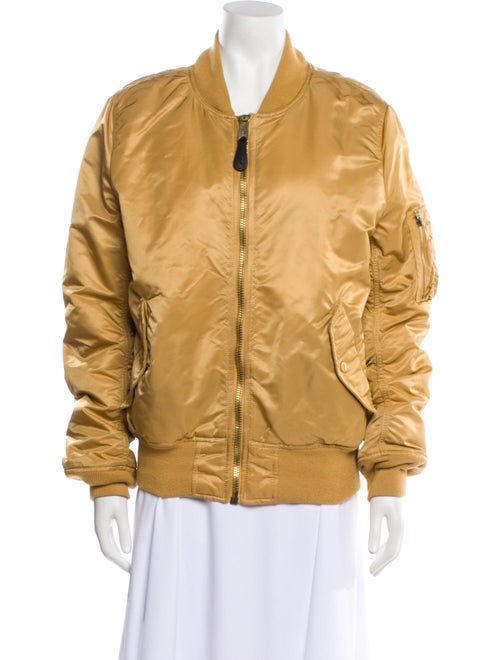 Alpha Industries Nylon Bomber Jacket
