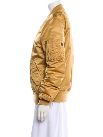Alpha Industries Nylon Bomber Jacket