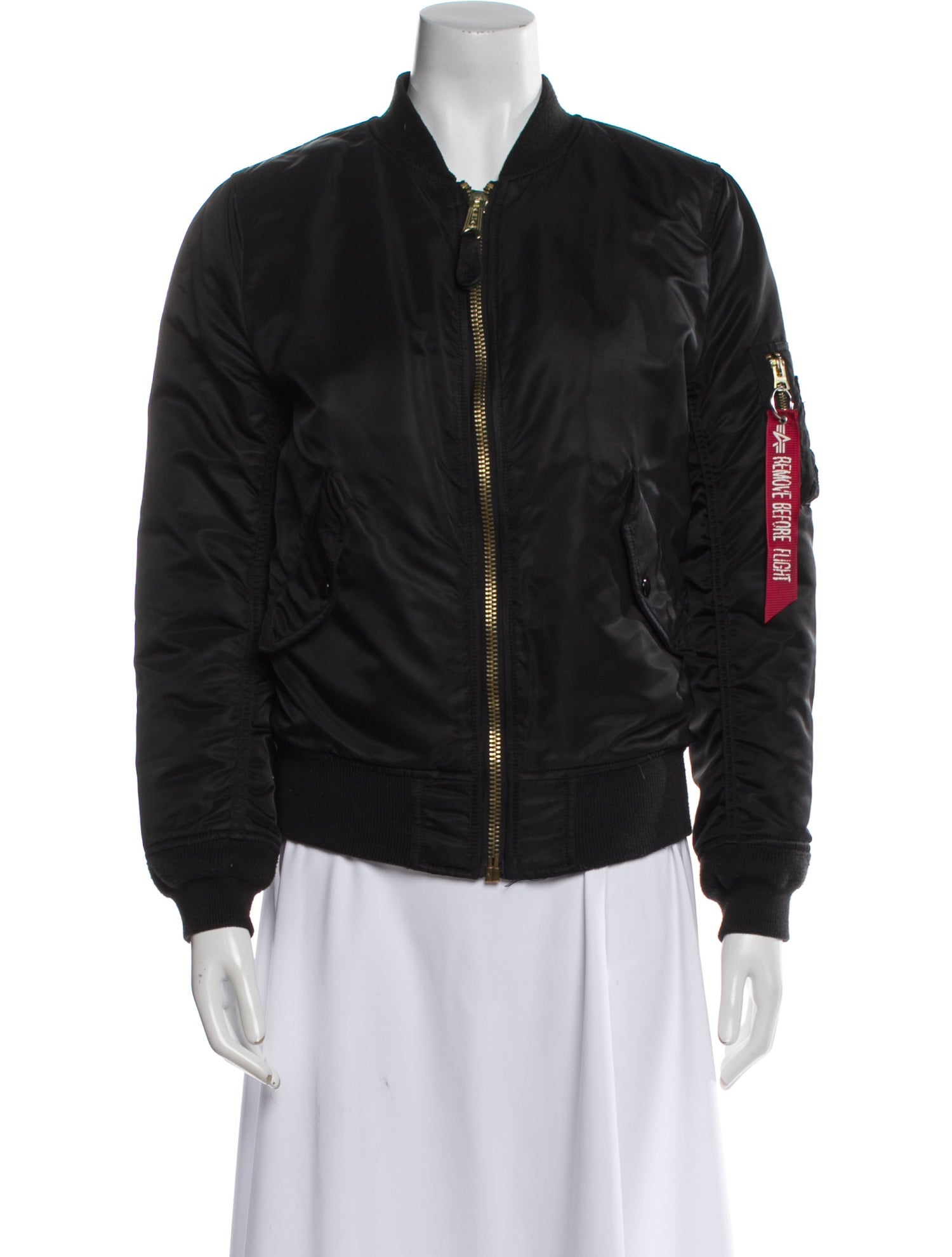Alpha Industries Nylon Bomber Jacket