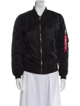 Alpha Industries Nylon Bomber Jacket