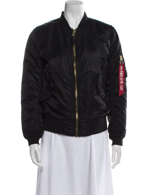 Alpha Industries Nylon Bomber Jacket